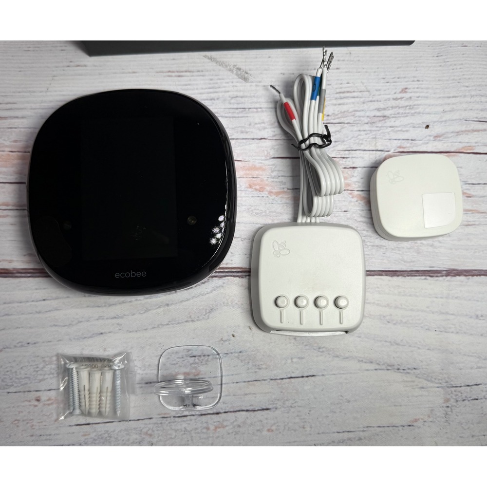 ecobee ecobee4 Smart Programmable Thermostat - Black (EB-STATE4-01)